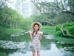 公園少女寫真