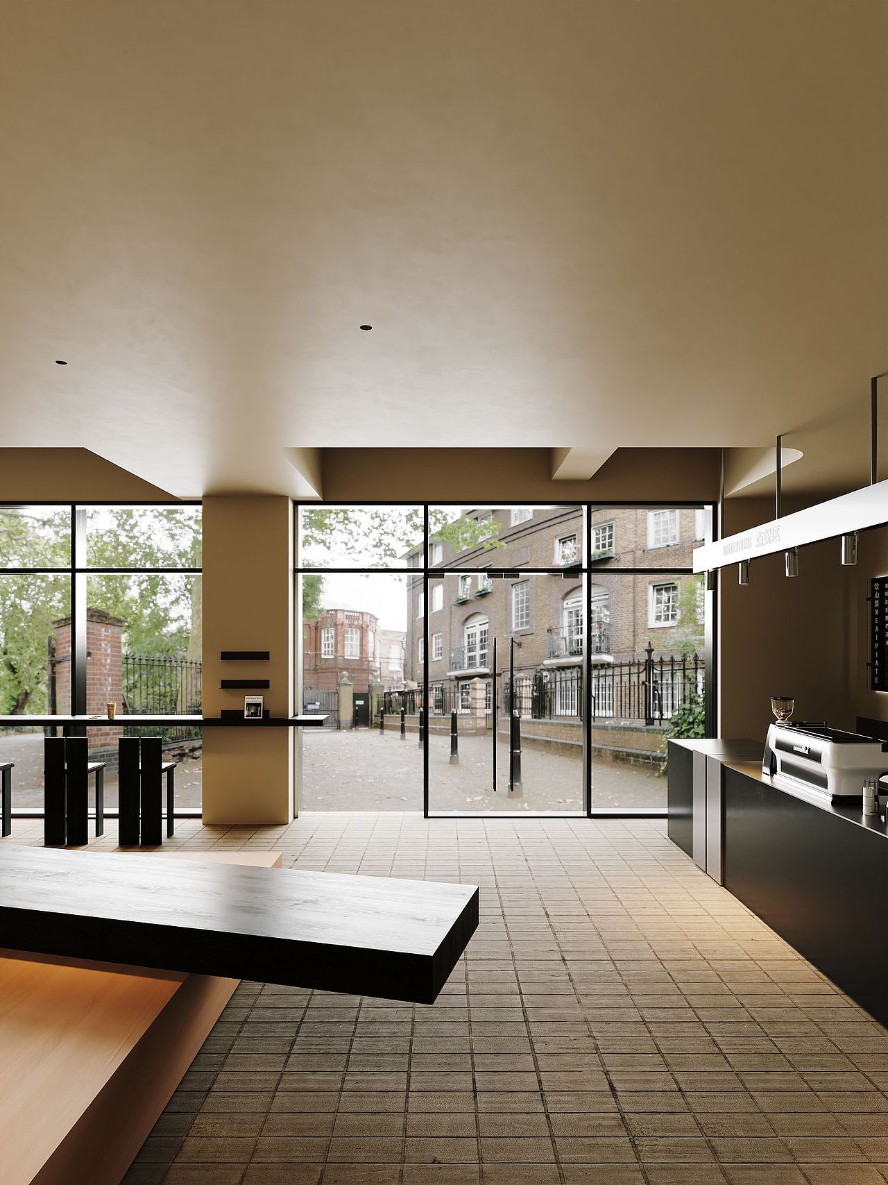 近期渲染（咖啡小馆）（图ZMzQ4NzMxNDc2） - 商业空间设计 - 站酷设计师颜究视觉设计原创素材 - 站酷ZCOOL