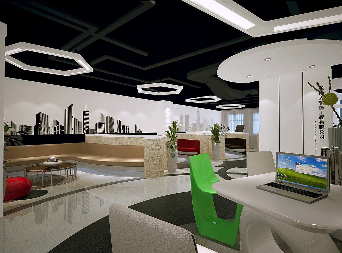 金博大装饰工程有限公司——办公室设计案例作品