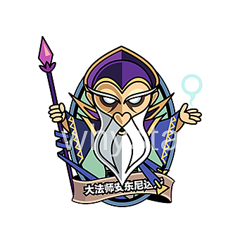 q版炉石02经典职业橙