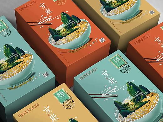 大米包装设计——安米之乡愁系列