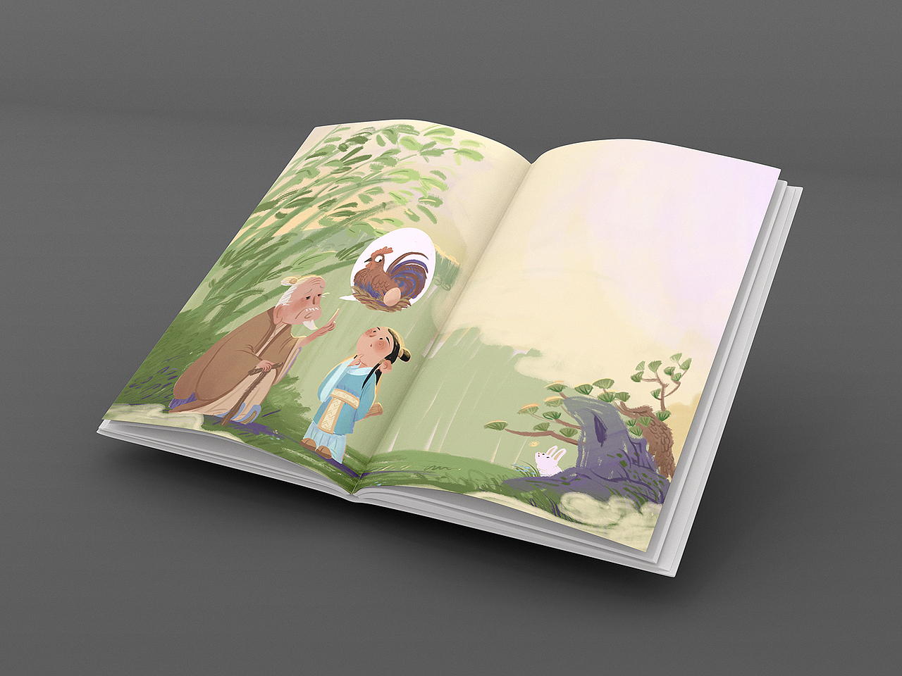 《中国好故事》英文分级绘本（图ZMjc4ODM4OTA4） - 绘本 - 站酷设计师无牙牙tooth原创素材 - 站酷ZCOOL