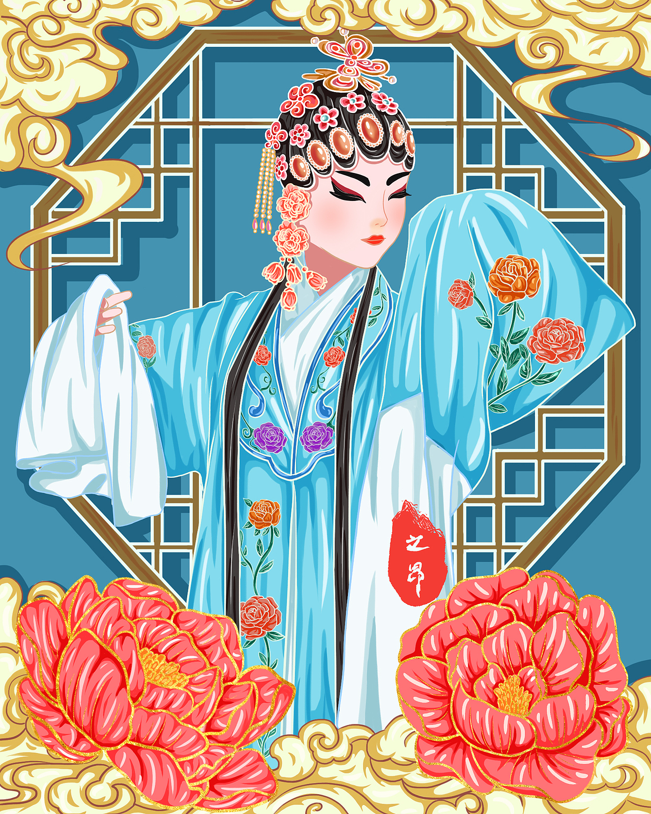 国潮戏曲系列原创作品(一)