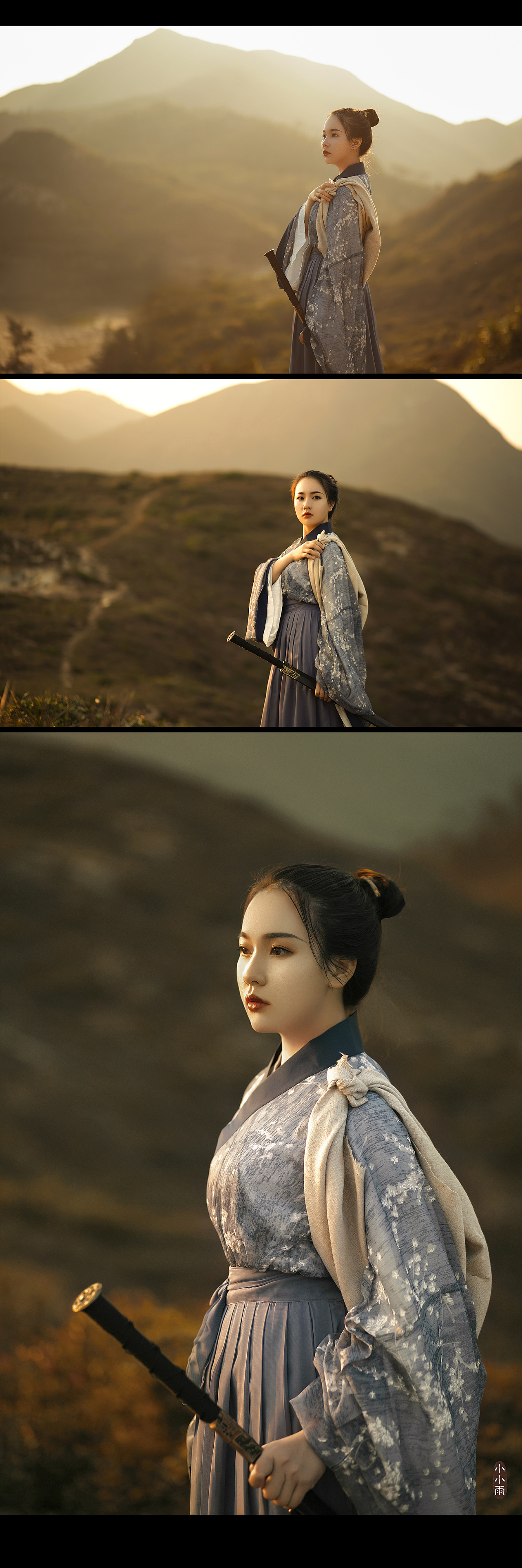 侠客 汉服古风个人写真 复古