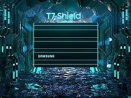 三星T7 Shield | Black star