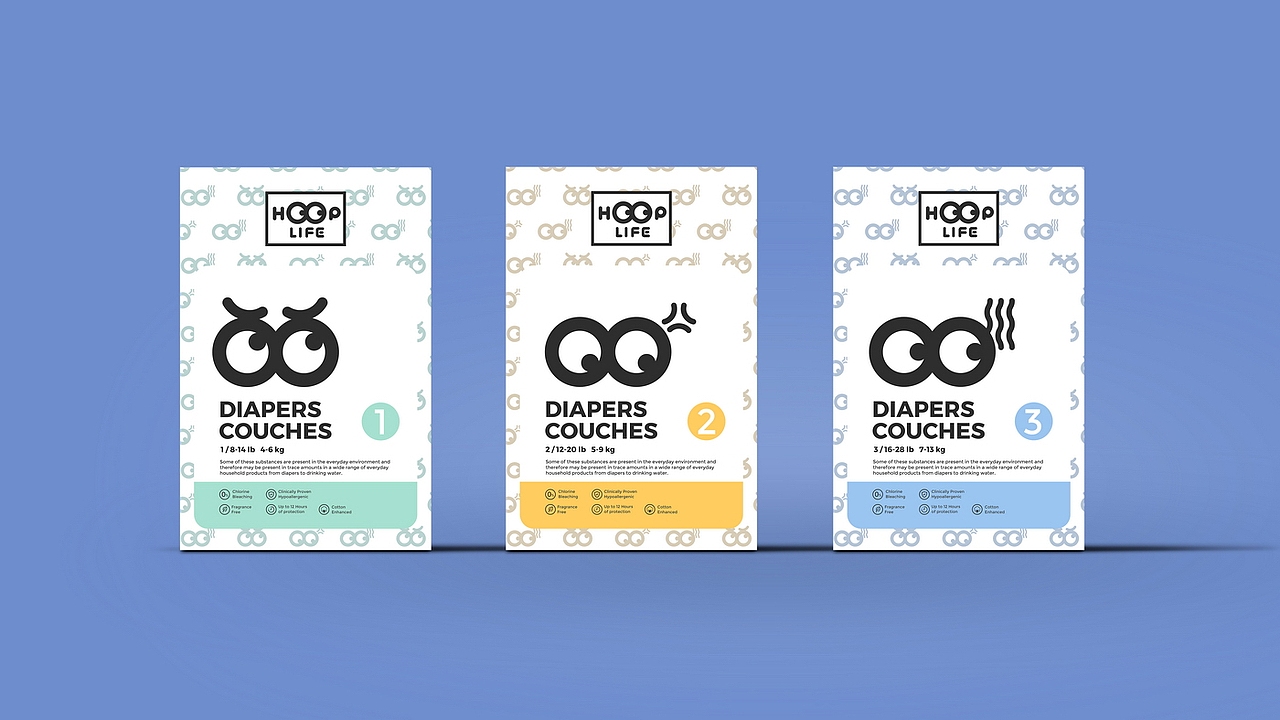 嗨皮夫婴儿纸尿裤