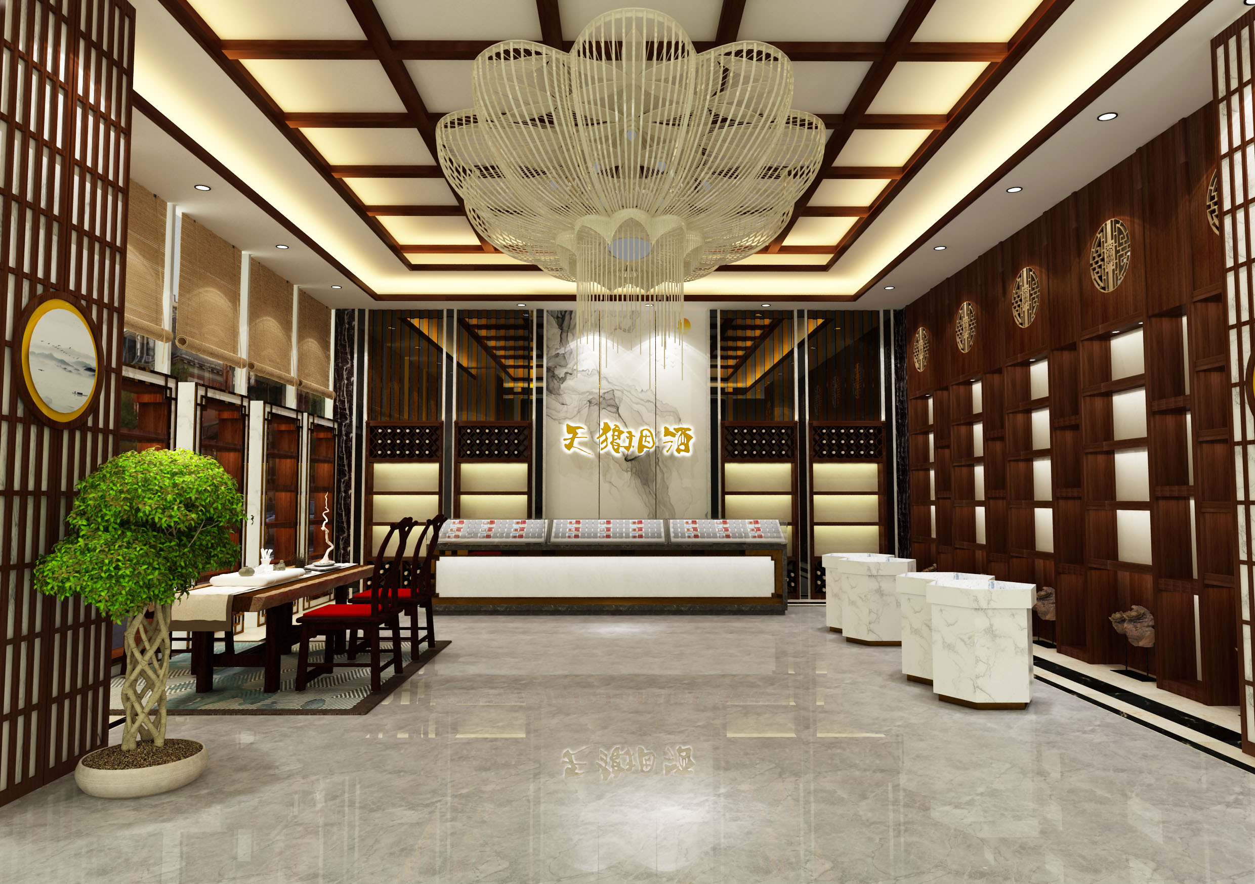 工业风烟酒店设计方案|空间|室内设计|YUE商业展示设计 - 原创作品 - 站酷 (ZCOOL)