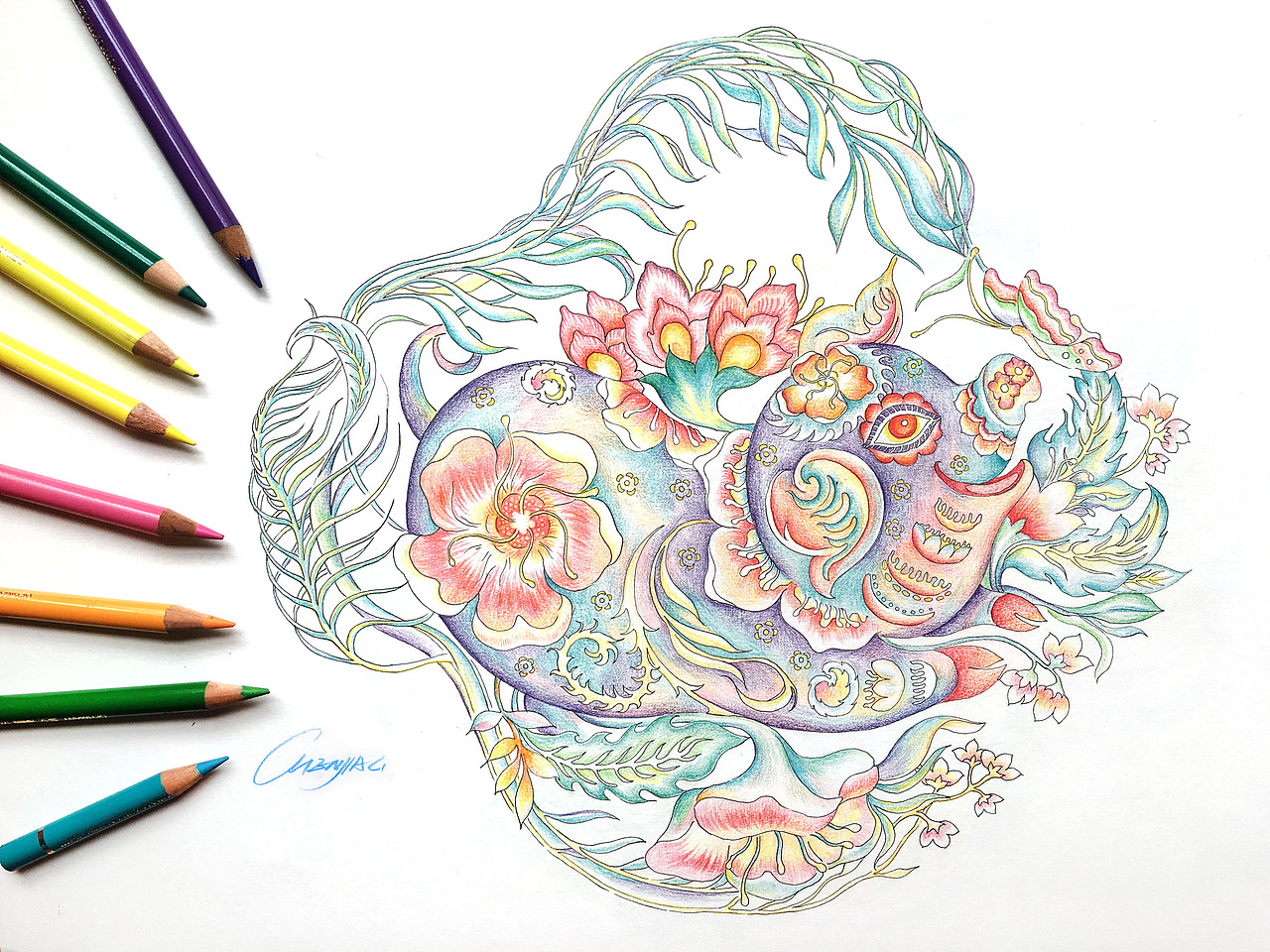 千禧十二生肖图案设计