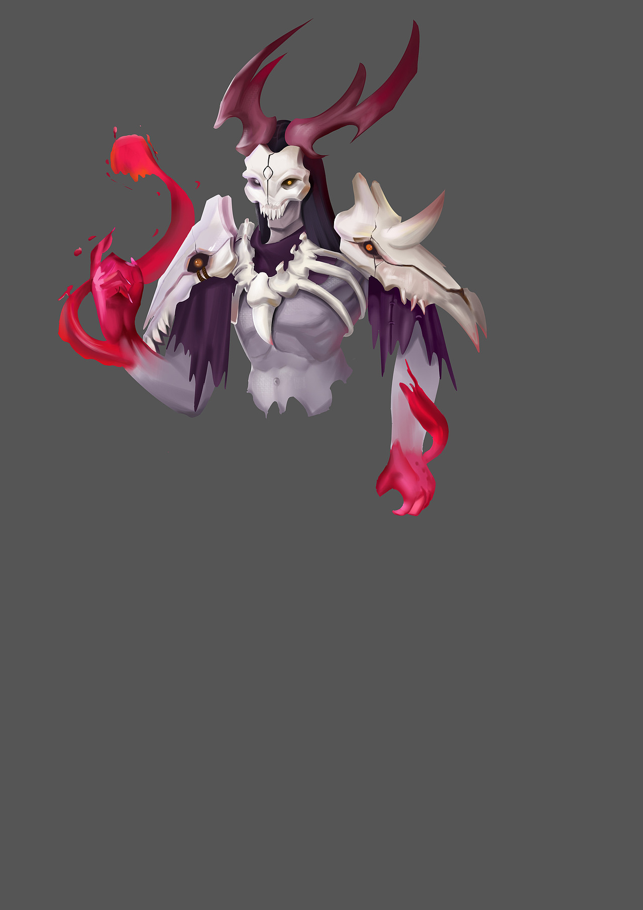 魔王|插画|概念设定|stokerwu_原创作品-站酷zcool