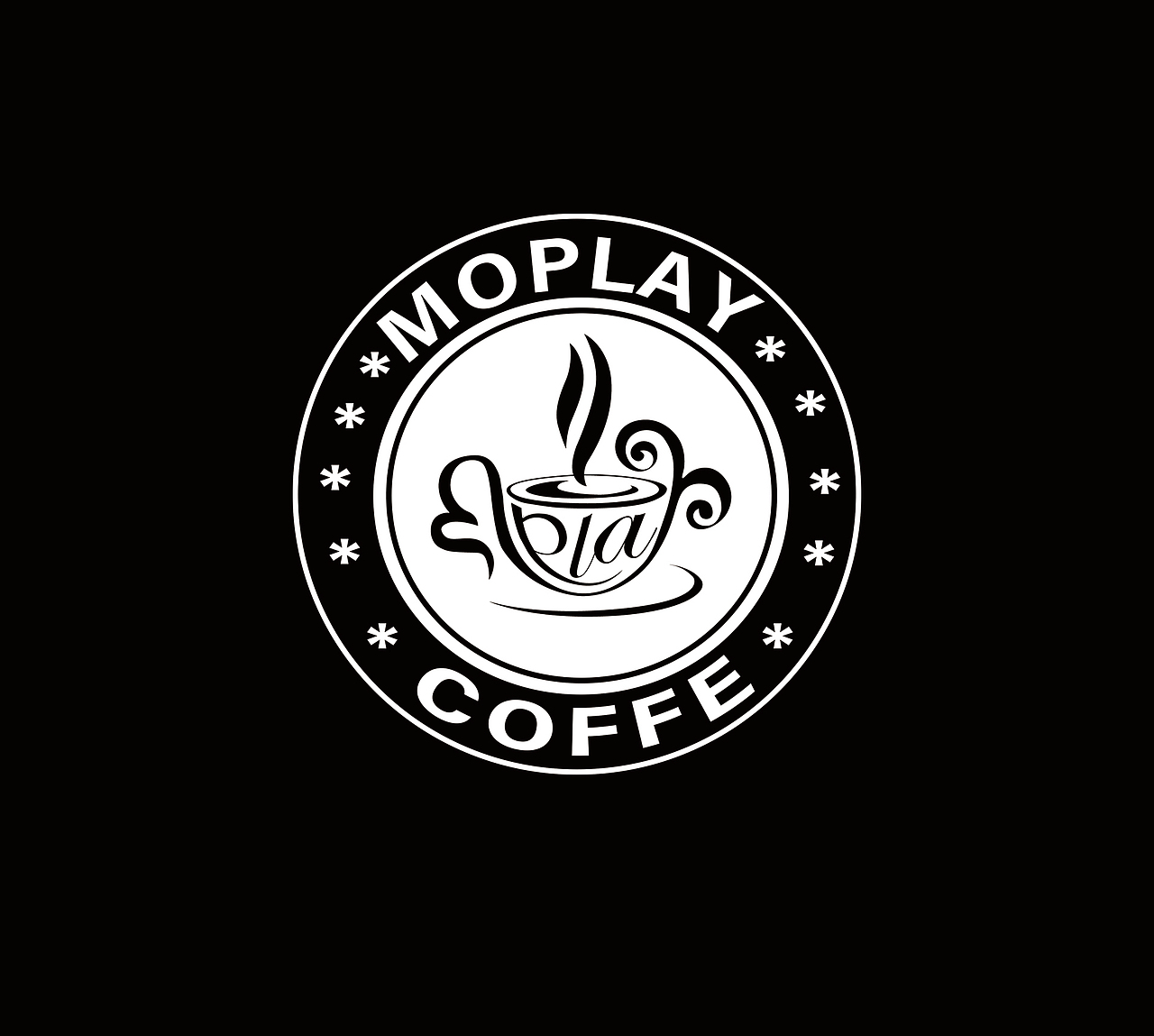 MOPLAY COFFEE 咖啡店logo设计
