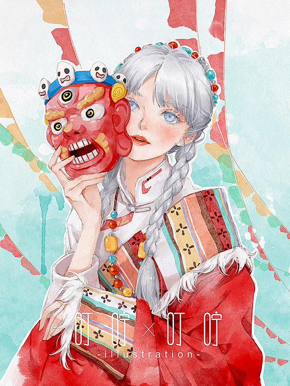 板绘水彩风格练习（图ZMjg5MTIxNTM2） - 艺术插画 - 站酷设计师叮咛叮咛原创素材 - 站酷ZCOOL