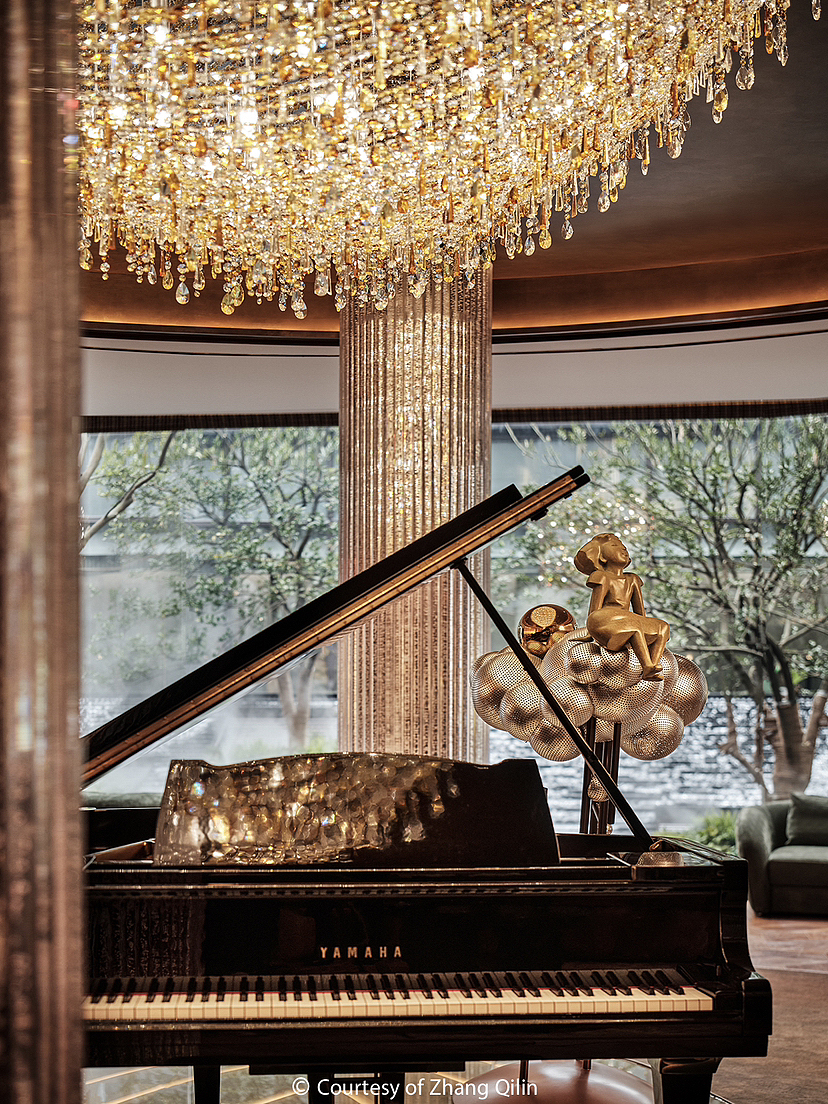 会所拍摄|南京1800㎡ 奢华存在于空间的独特美感中