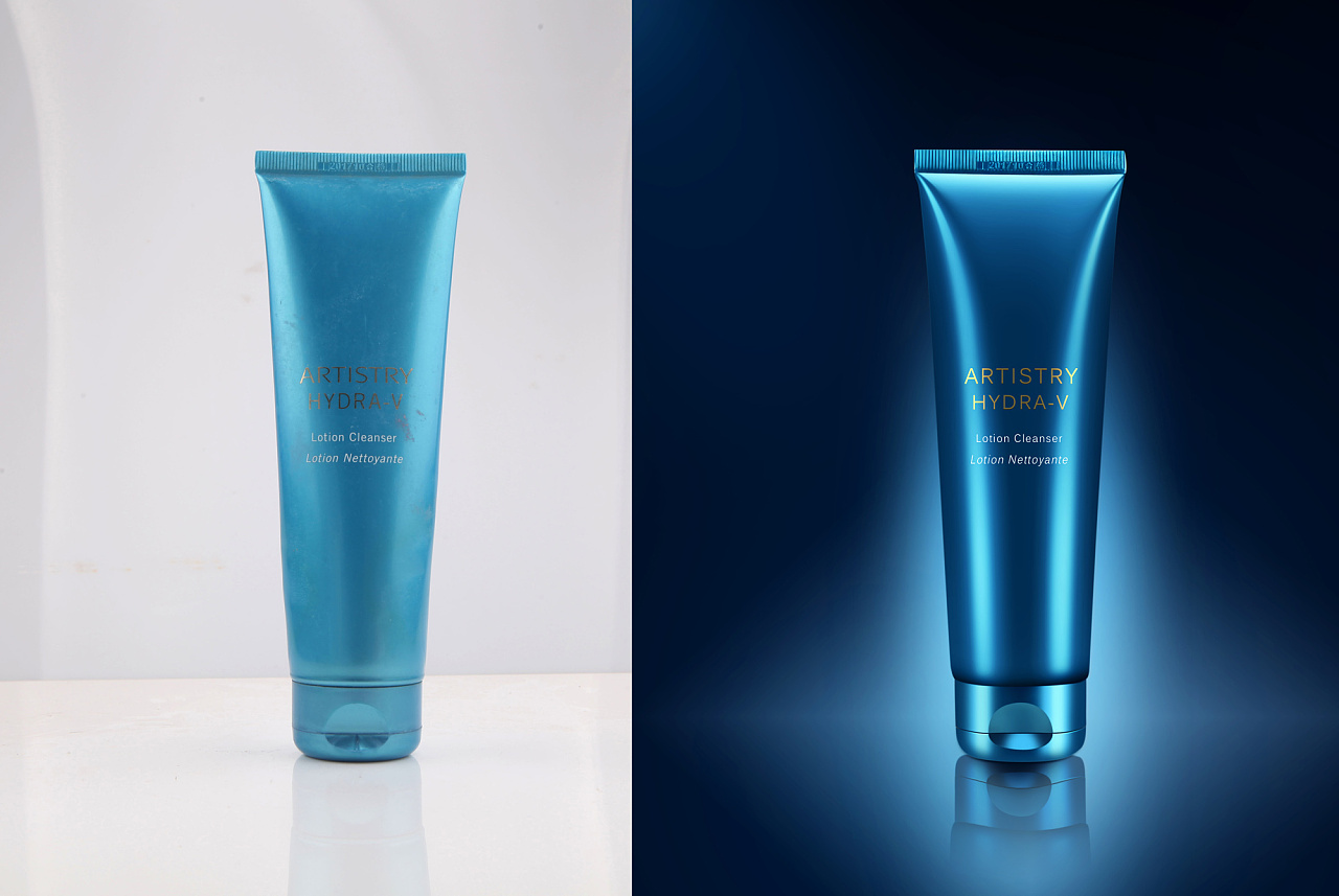 给学员上课做的产品修图示范(里面有化妆品修图教程)