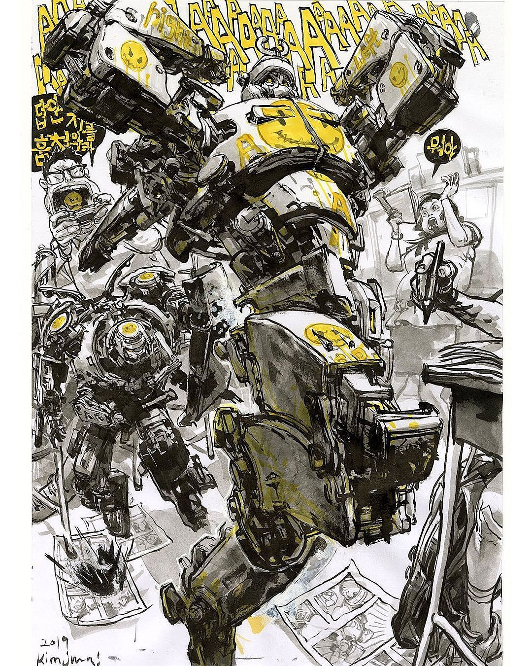 韩国/插画师/1年前/2508浏览金政基kimjunggi