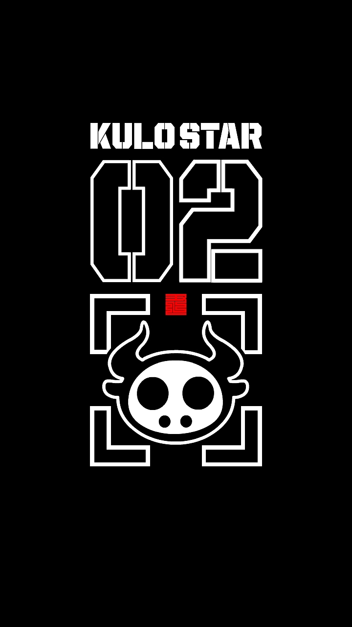 HI BLACK EYE(KULO STAR)生肖系列牛纯黑手机壁纸（图ZMjYyMjY2NTY4） - 商业插画 - 站酷设计师Z42750135原创素材 - 站酷ZCOOL