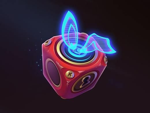 3D欧美科技风图标