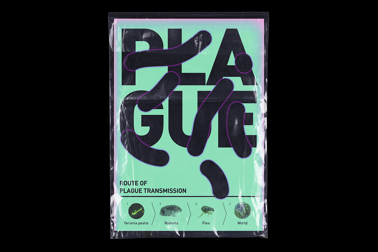 四个主题的海报设计