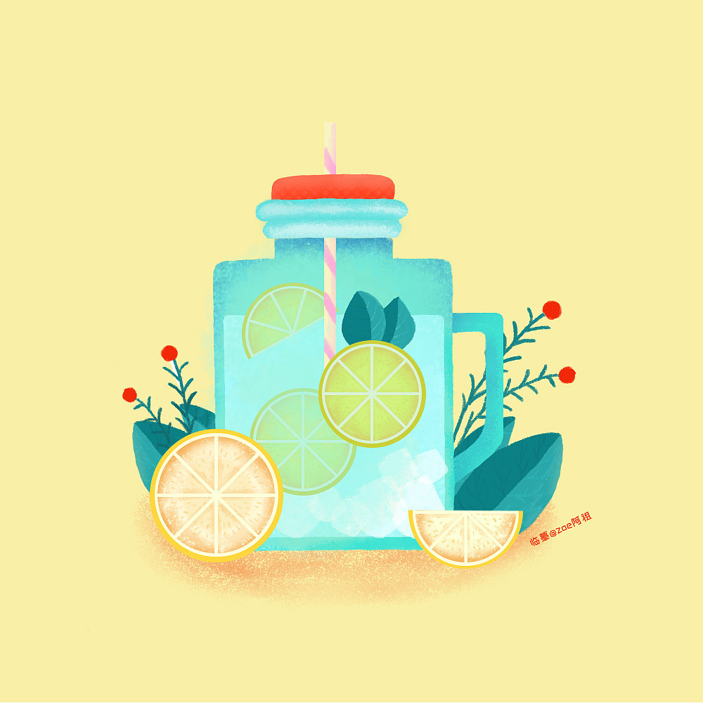 插画临摹（图ZMjQ0NzgyMDU2） - 商业插画 - 站酷设计师绛绛呀原创素材 - 站酷ZCOOL