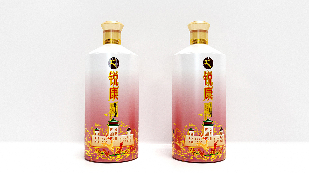 白酒包裝（圖ZMjYwMDg0MTA4） - 包裝 - 站酷設計師雨閃閃美學設計原創(chuàng)素材 - 站酷ZCOOL