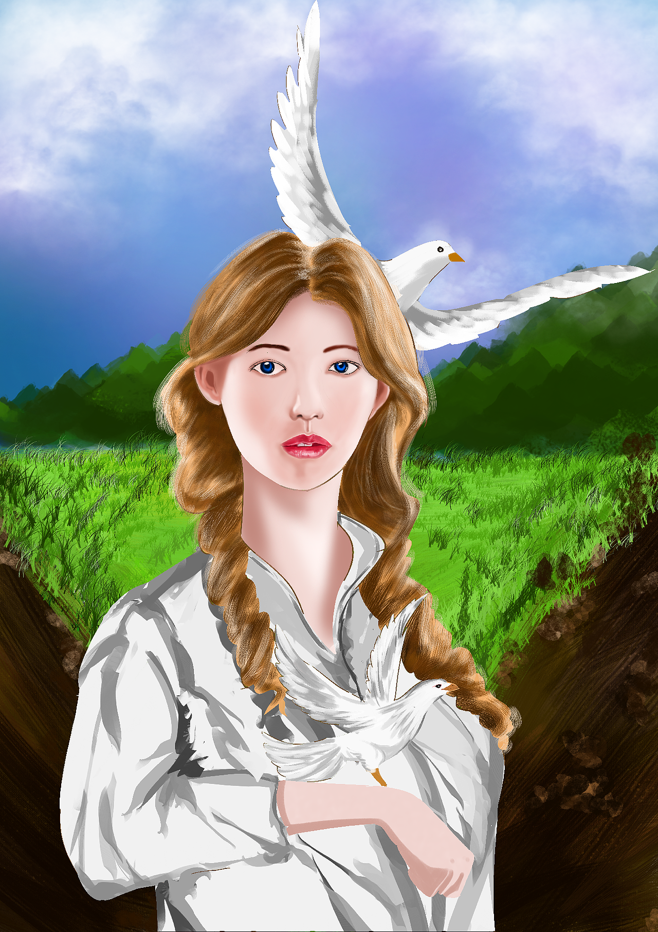 练啊（图ZMjI4NDg1MDY4） - 艺术插画 - 站酷设计师Z00388286原创素材 - 站酷ZCOOL