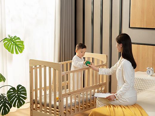 婴儿床&薄荷视觉