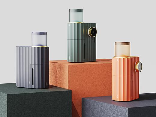 【rhino+keyshot】咖啡机场景建模渲染！