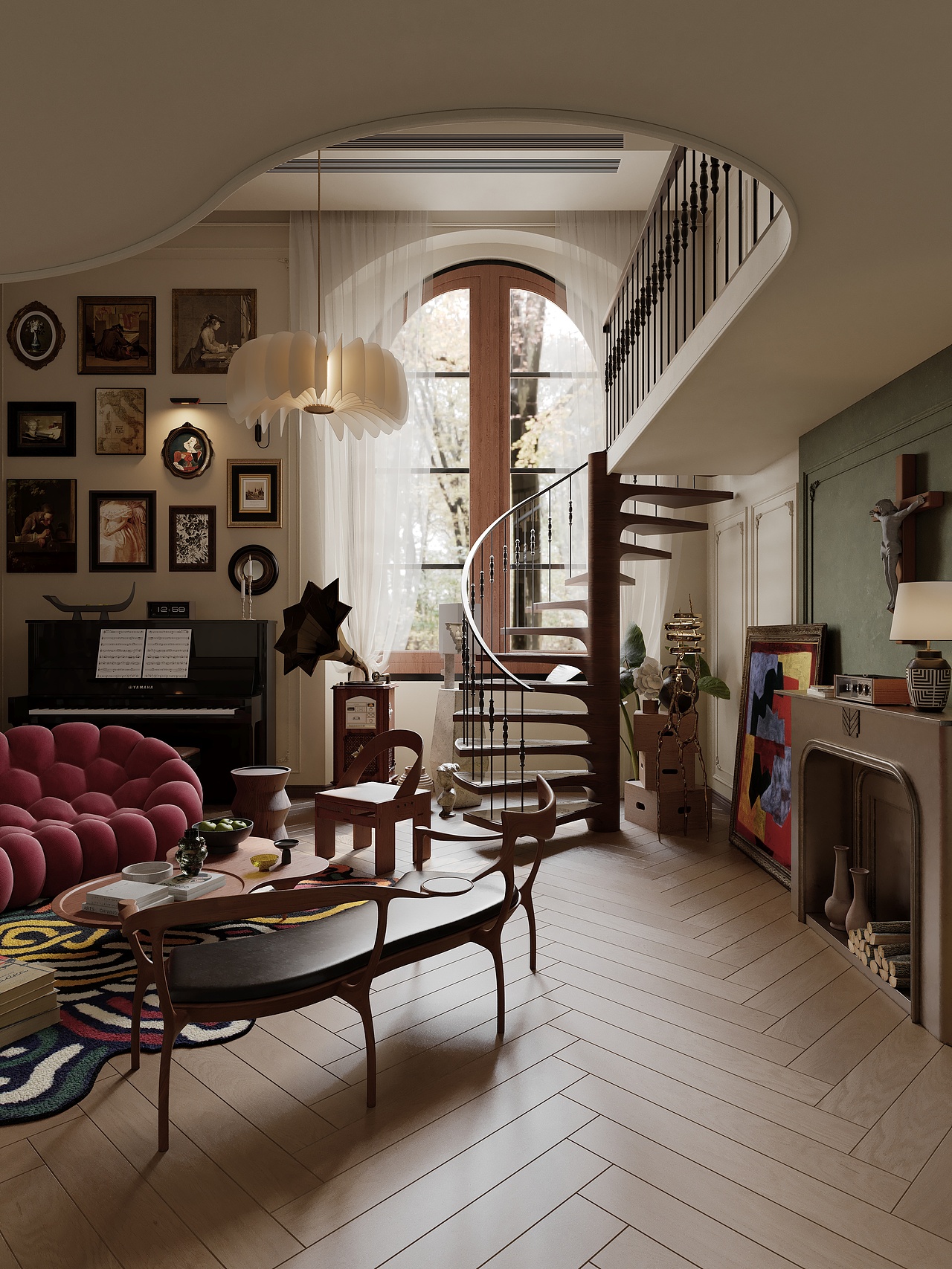 单身公寓—中古法式