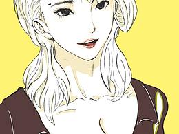 臨摹老宮的一張procreat練習(xí)