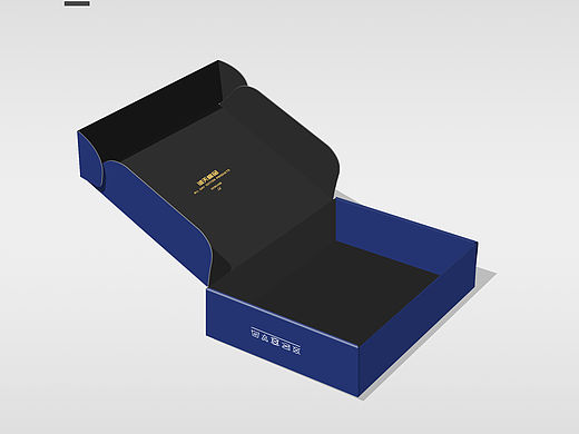 棉袜品牌飞机盒设计