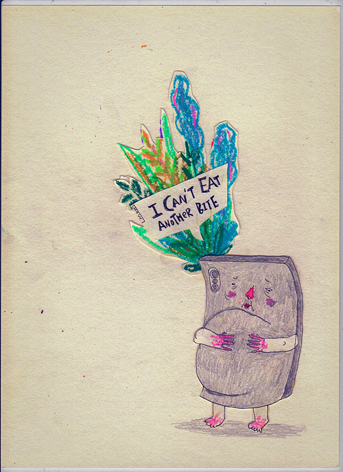 让手机先吃（图ZMTE0NDEyMzE2） - 艺术插画 - 站酷设计师蚁倮原创素材 - 站酷ZCOOL