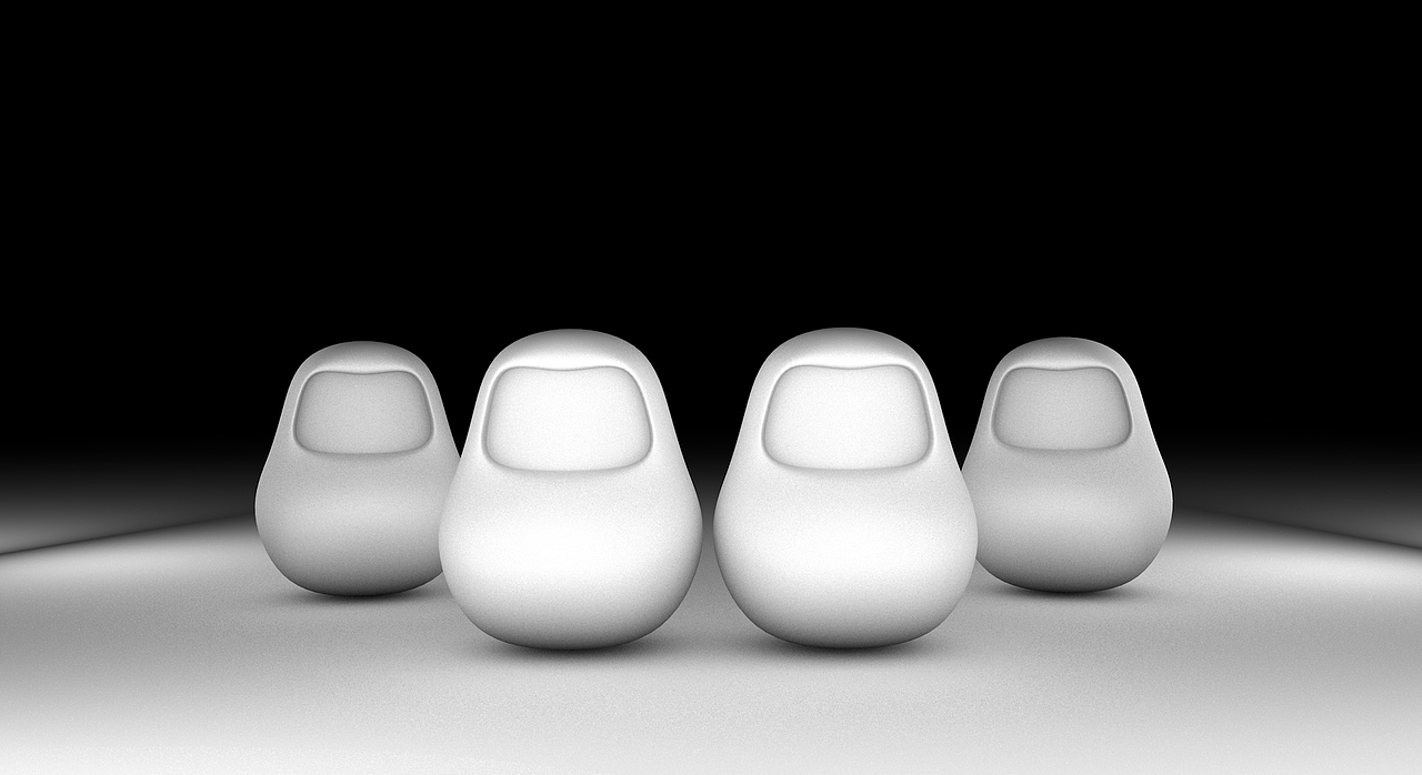 C4D练习——阴阳师达摩