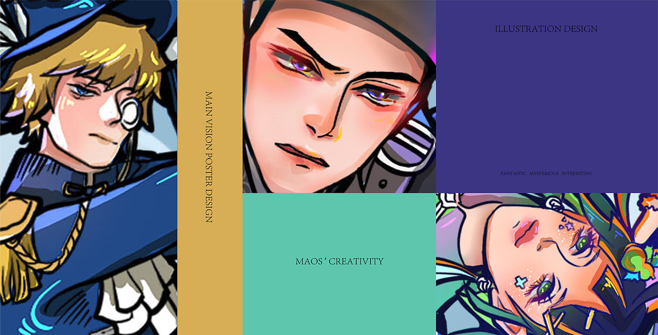 爱奇艺萌探探探案第二季主视觉海报设计-MAOS