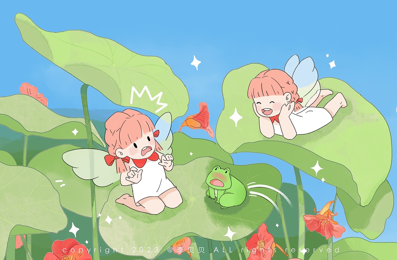 治愈系插画|不期而遇系列