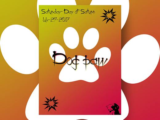 狗爪主題海報（個人主頁-ZMjk1NjEwNTI=） - 海報 - 站酷設(shè)計師愛設(shè)計的小倉鼠原創(chuàng)素材 - 站酷ZCOOL