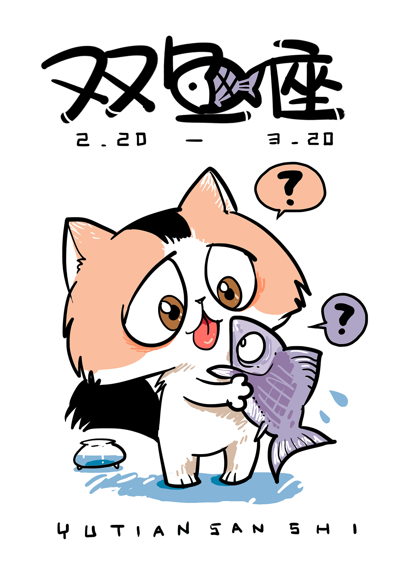 【加菲猫的十二星座图】