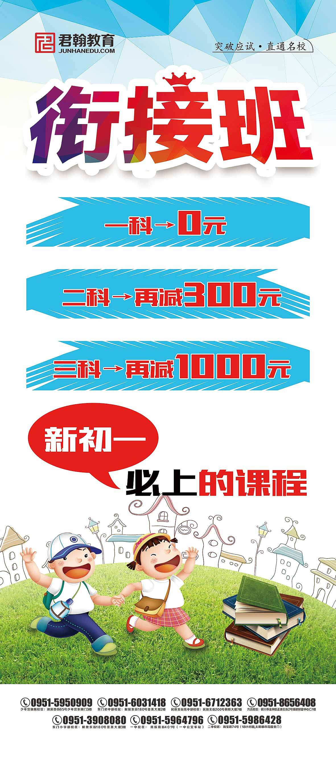 夏令营+衔接班展架（原创）（图ZNzg0ODc3OTI=） - 其他平面 - 站酷设计师yyl艺翁原创素材 - 站酷ZCOOL