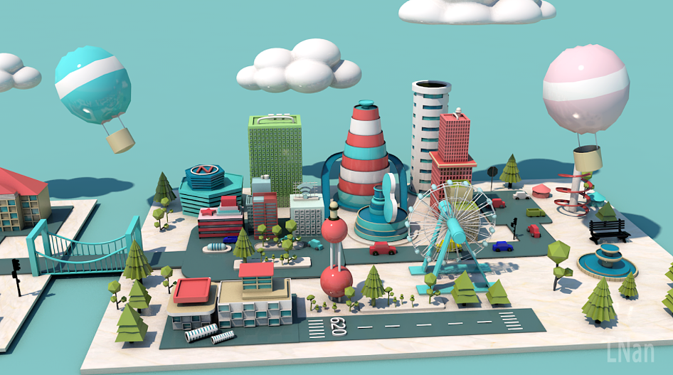 城市景观（图ZMTIzODQ5MTE2） - 动画/影视 - 站酷设计师南宫冰落1209原创素材 - 站酷ZCOOL