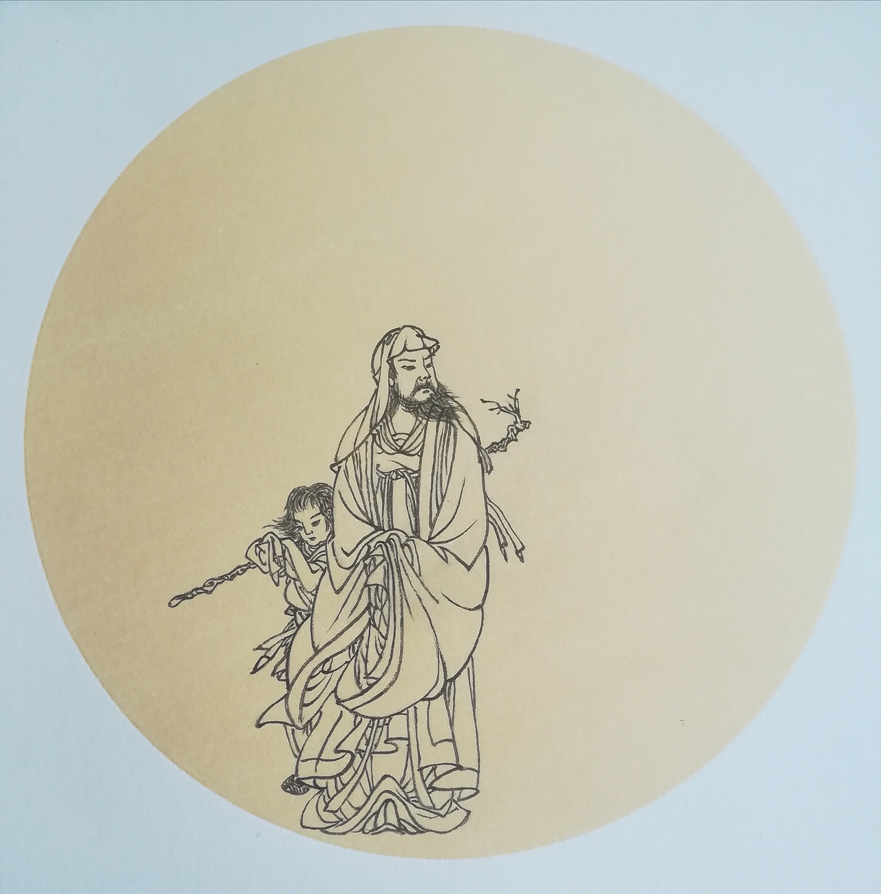 读山海经·其十（图ZMTkzNjM0OTQ4） - 绘画 - 站酷设计师憂郁藍色原创素材 - 站酷ZCOOL