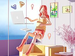 日常练习：理想生活 在家办公