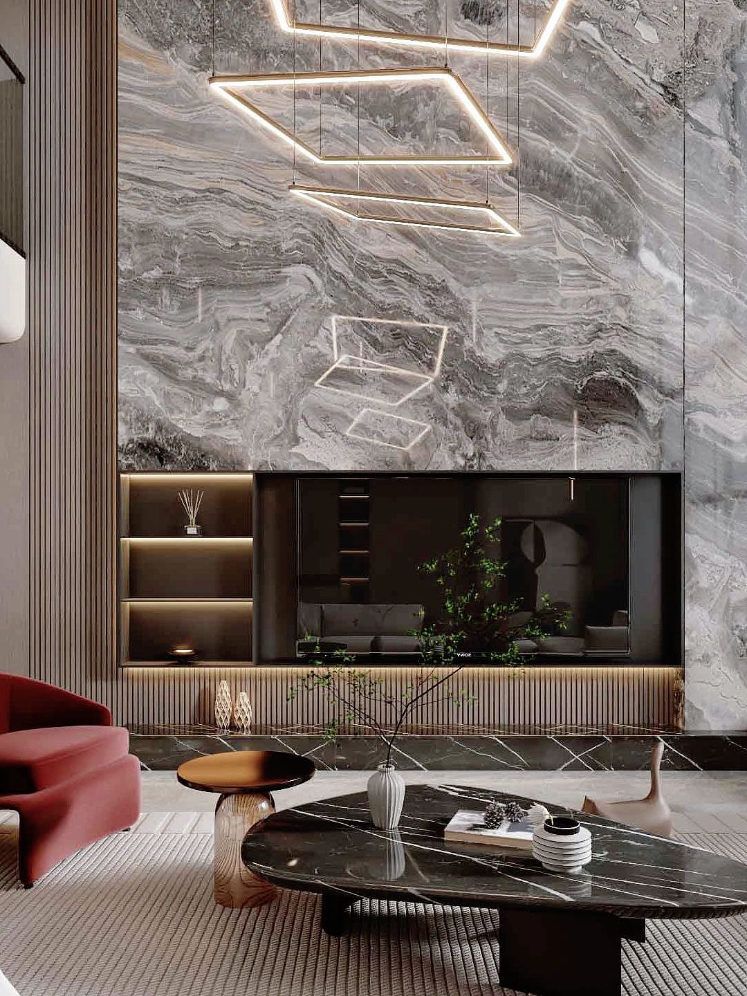 别墅设计 大气的挑高豪宅