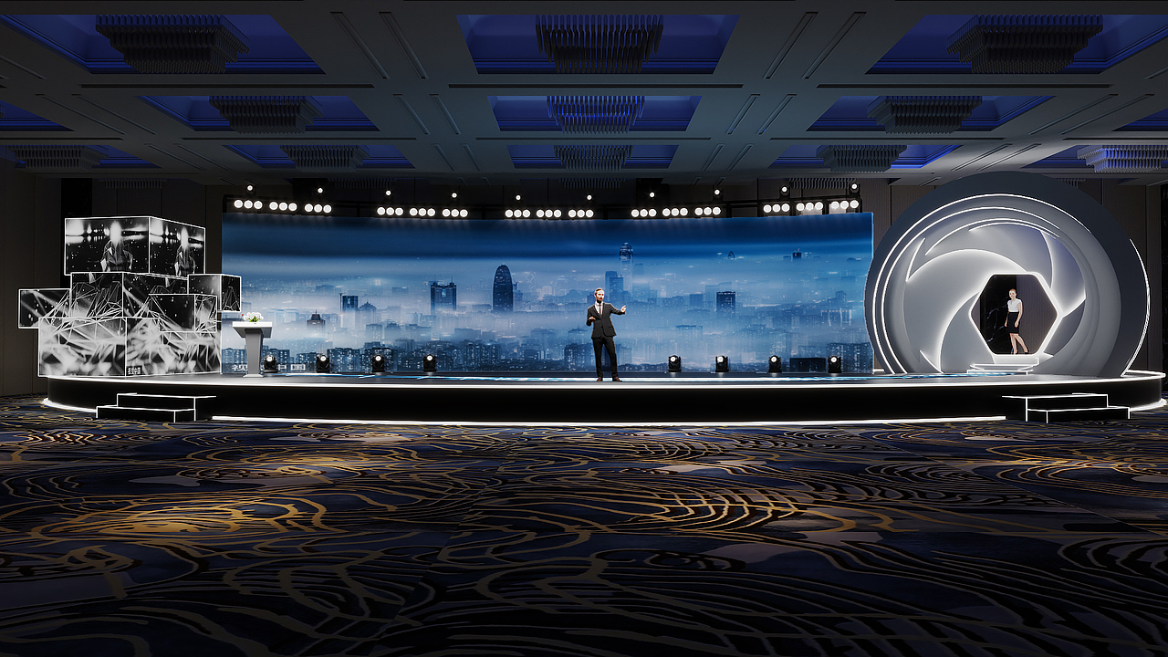 城投右岸府发布会