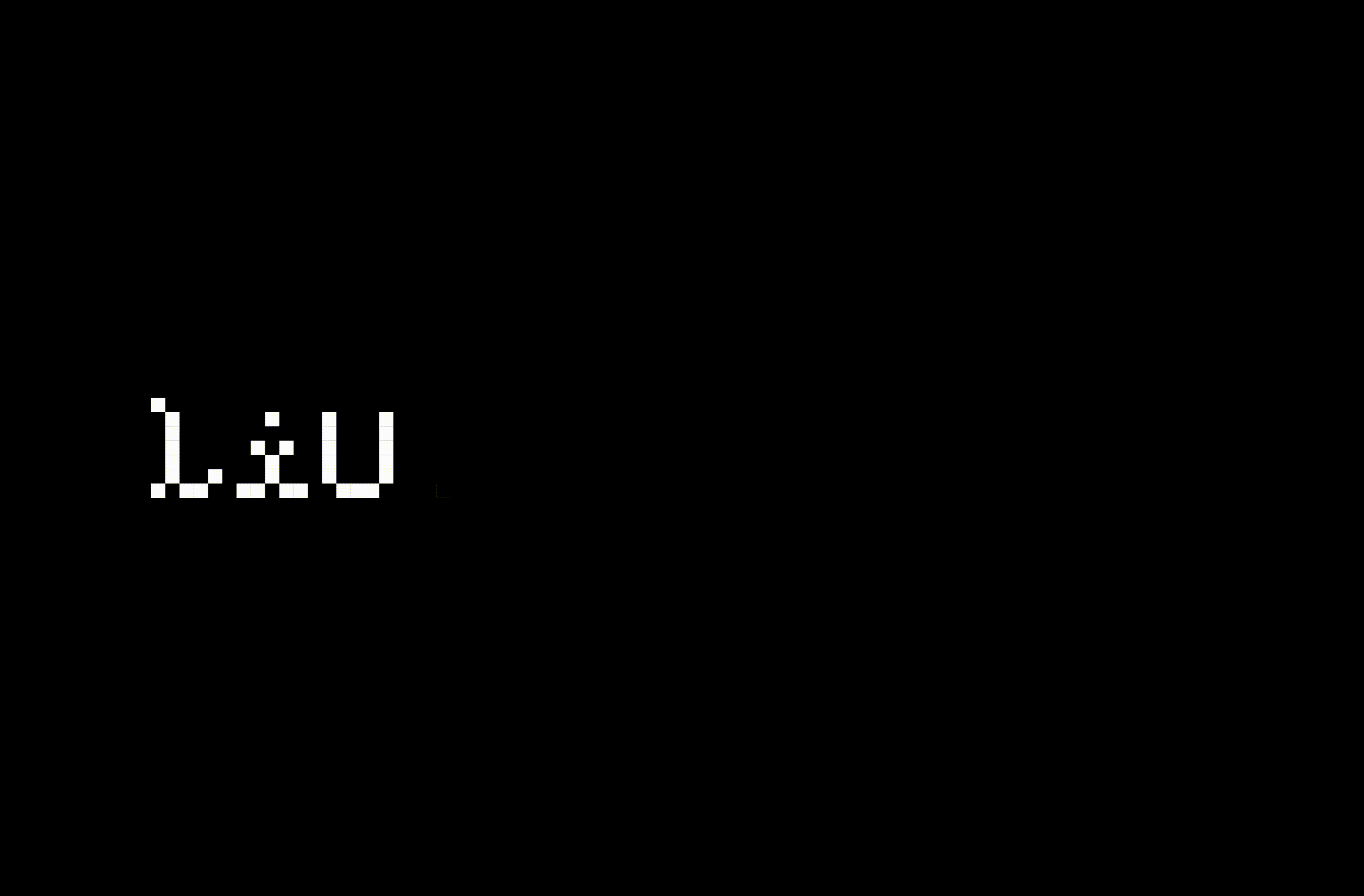 像素字体设计-Liu Pixel Black