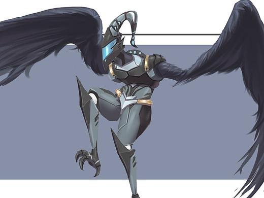 角色设计—机械鹰人