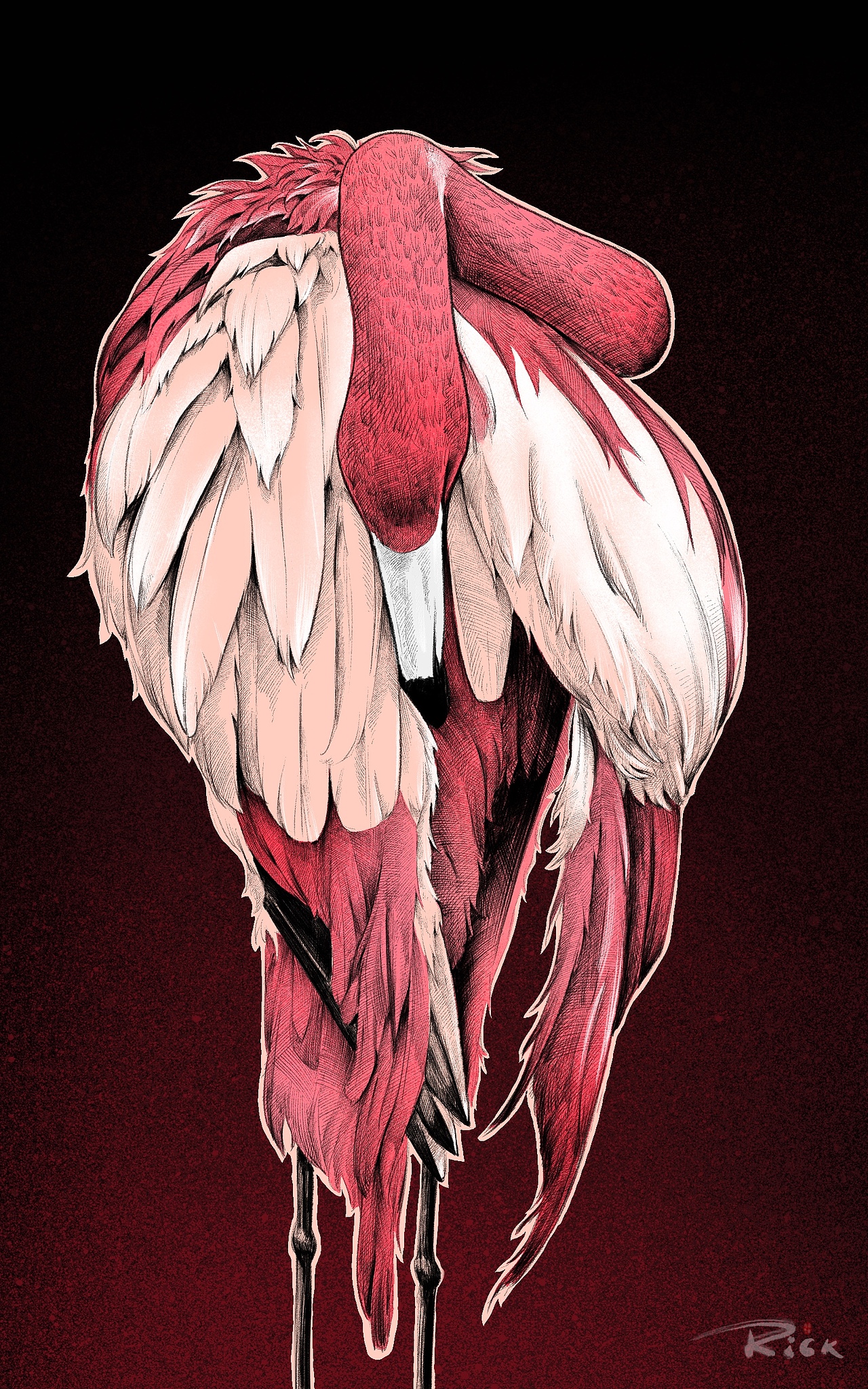 最后调整画面的大关系,渲染氛围