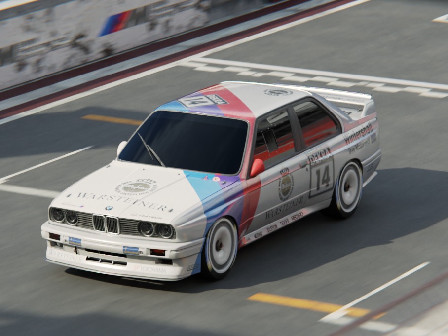 1991 BMW M3 Sport Evo - Blender渲染