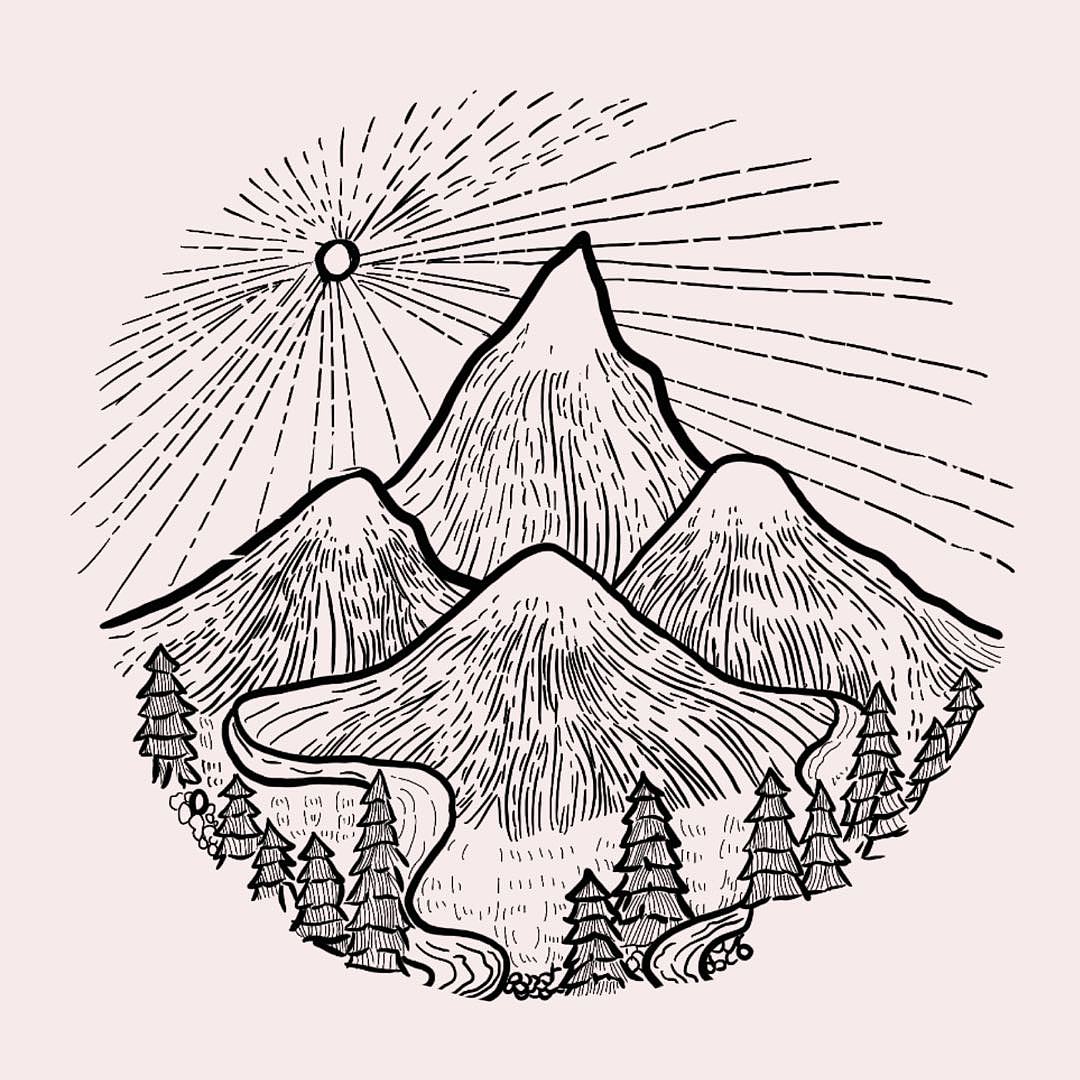 临摹插画
