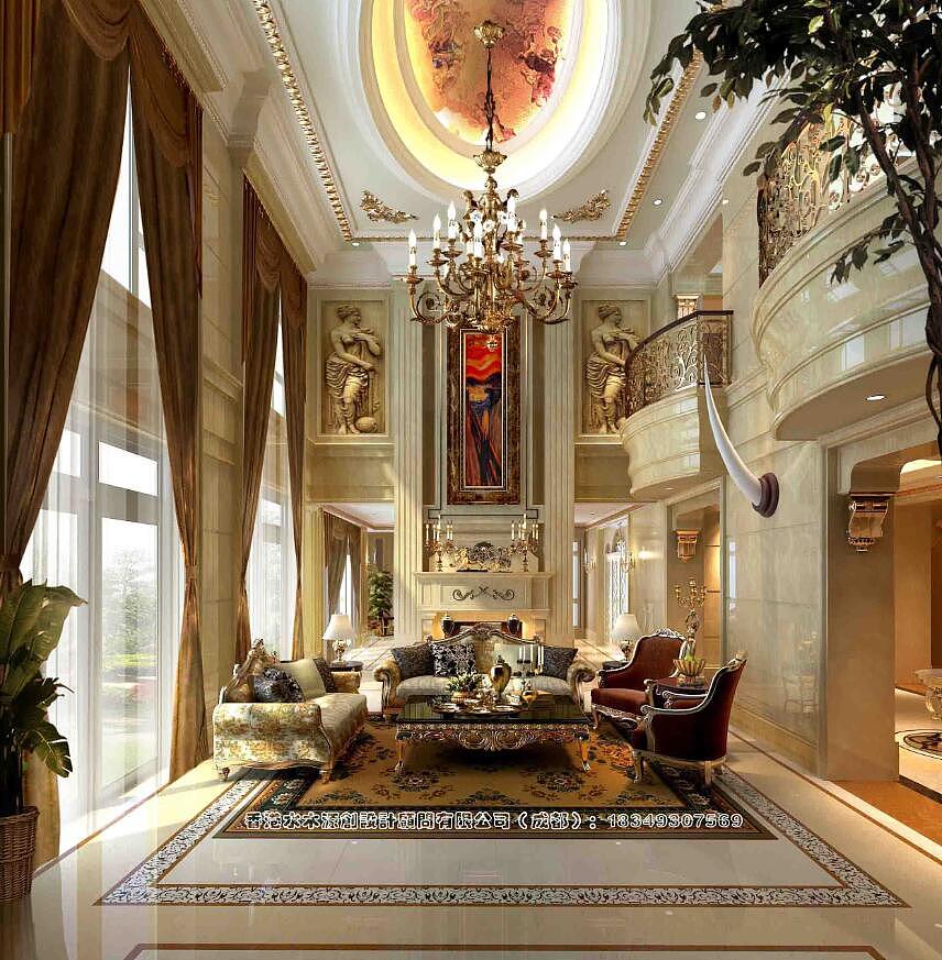 成都金陵半岛陈先生别墅装修设计案例欣赏（图ZNjMxNTI4NzY=） - 家装设计 - 站酷设计师成都别墅装潢设计原创素材 - 站酷ZCOOL