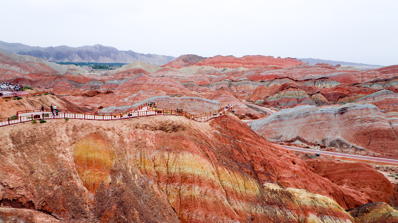 西北-七彩丹霞（图ZMTMzMjM4MzQw） - 风光摄影 - 站酷设计师梦醒时分sr原创素材 - 站酷ZCOOL