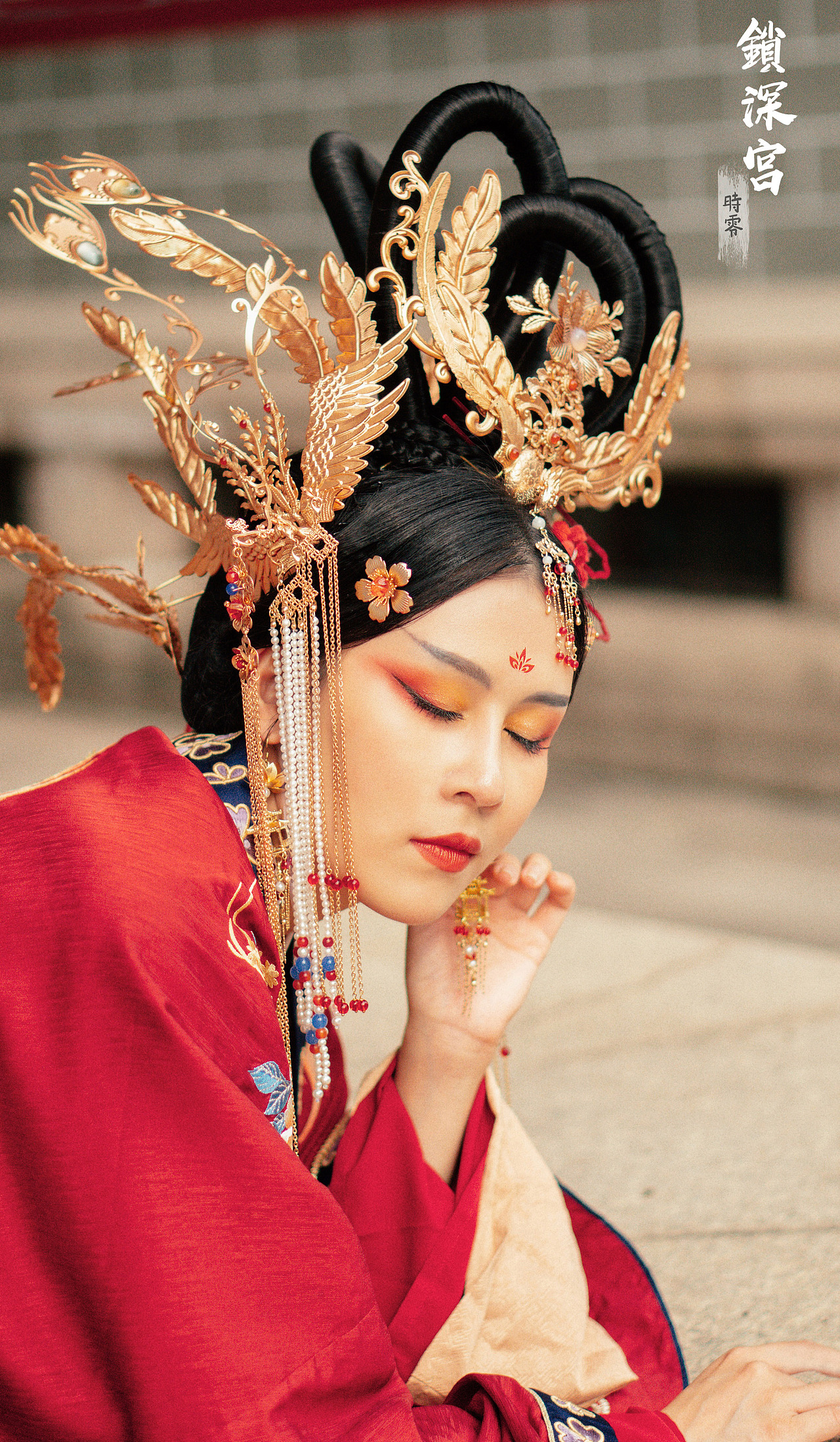 古风人像【锁深宫】