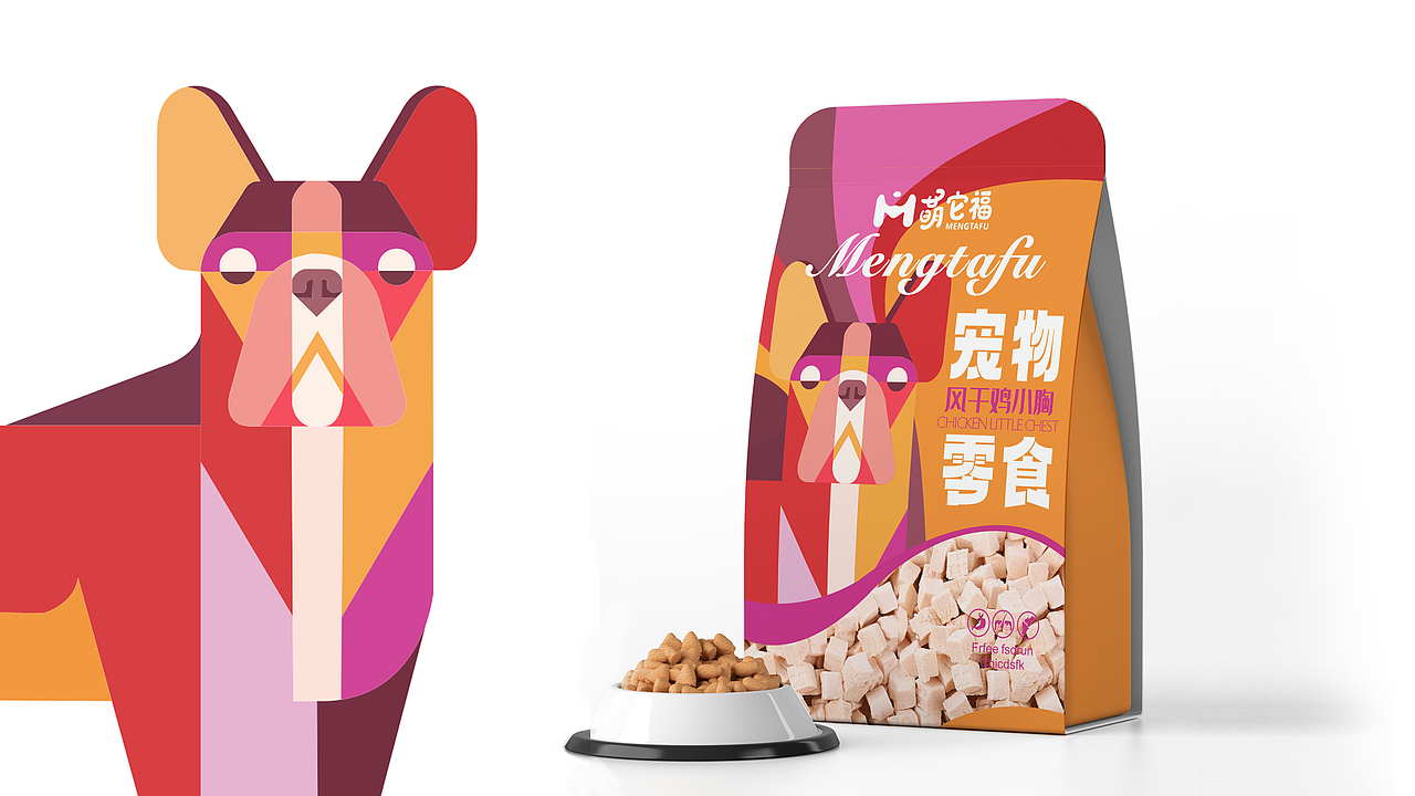 萌它福|宠物狗狗零食系列包装设计（图ZMzMxMDA3Nzg0） - 包装 - 站酷设计师CHOCOLIN酱原创素材 - 站酷ZCOOL